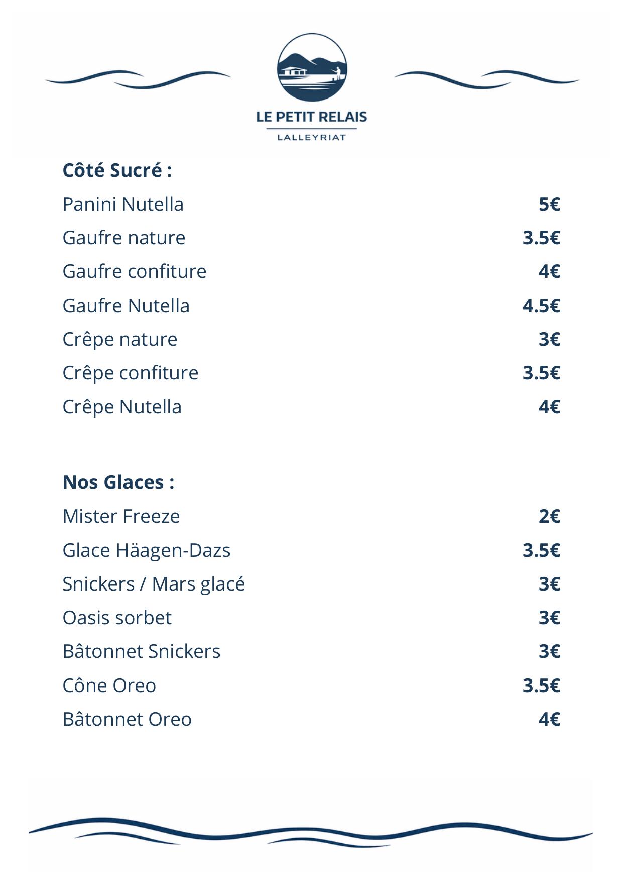 Carte salée et sucrée – page 2